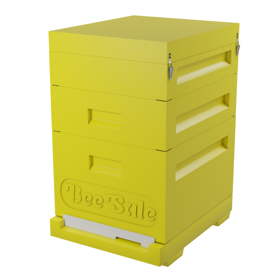 Комплект "Стандарт+" — закрытый улей из ППУ Beesale на 10 рамок с кормушкой и замками Комплект "Стандарт+"